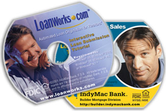 interactive tutorial CDs for IndyMac Bank and LoanWorks