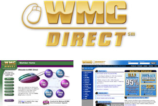 Logo and website design for WMC Direct