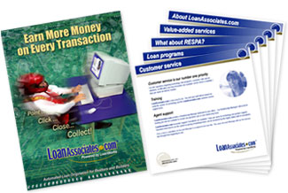 Presentation folder and inserts for LoanAssociates